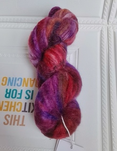 泽田手染35%南非KID马海%35澳大利亚羊毛30%尼龙光泽高毛感长100G