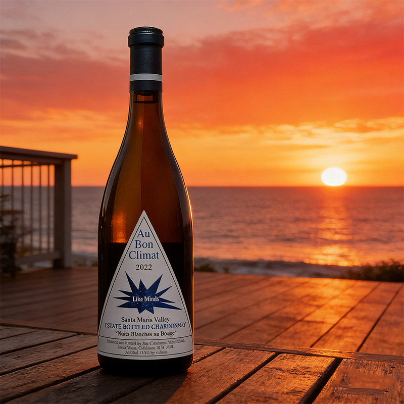 美国加州名庄 原瓶进口 奥邦酒庄夜光霞多丽干白葡萄酒750ml