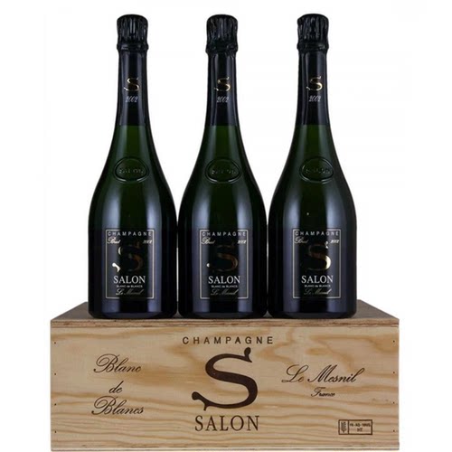 沙龙香槟法国起泡酒干型白中白香槟霞多丽Champagne Salon