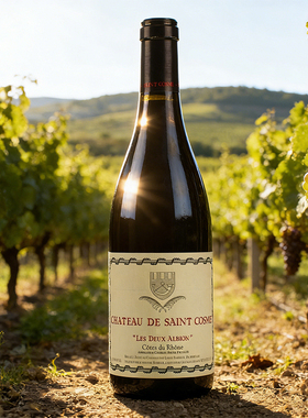 神之水滴 圣戈斯酒庄罗纳河谷双岛干红葡萄酒 原瓶进口