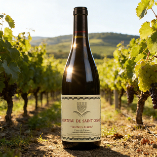 神之水滴 原瓶进口 圣戈斯酒庄罗纳河谷双岛干红葡萄酒