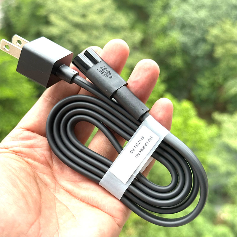 1米原装微装软铜芯两孔8字电源线 适用微软Surface液晶电视功放线