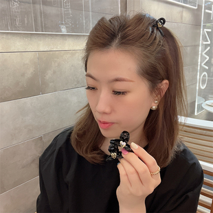 简约爱心刘海抓夹ins网红百搭鬓角抓东大门同款少女顶夹气质发夹