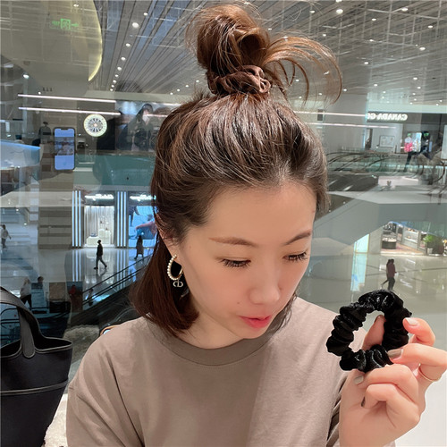 弹力发绳日韩少女风格丝绒大肠