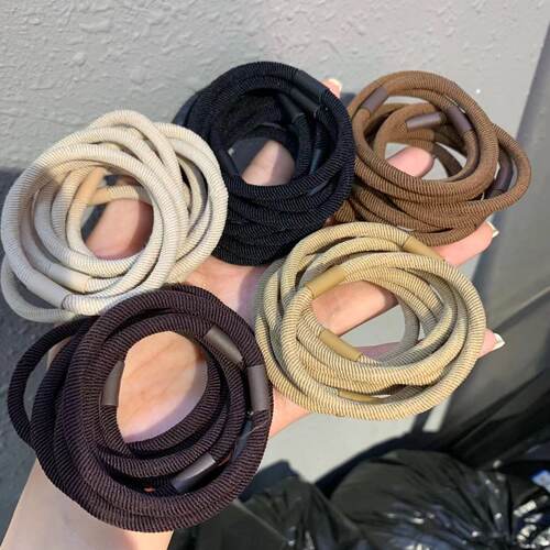 彩色皮筋发圈发绳百搭