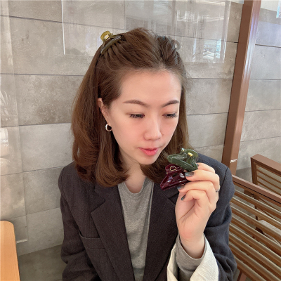 刘海抓日韩少女风格糖果彩色