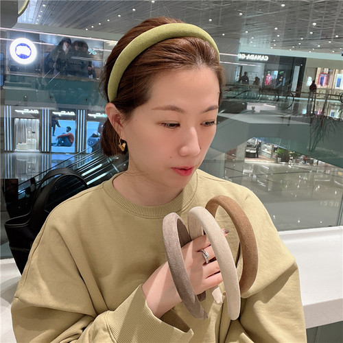 海绵发箍日韩少女风格翻毛绒