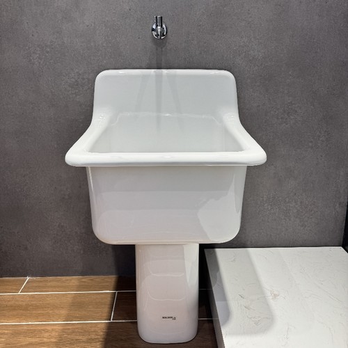 TOTO洁具 陶瓷立柱角拖把池SKW322B/SKW322FB/FRB拖布池污水池