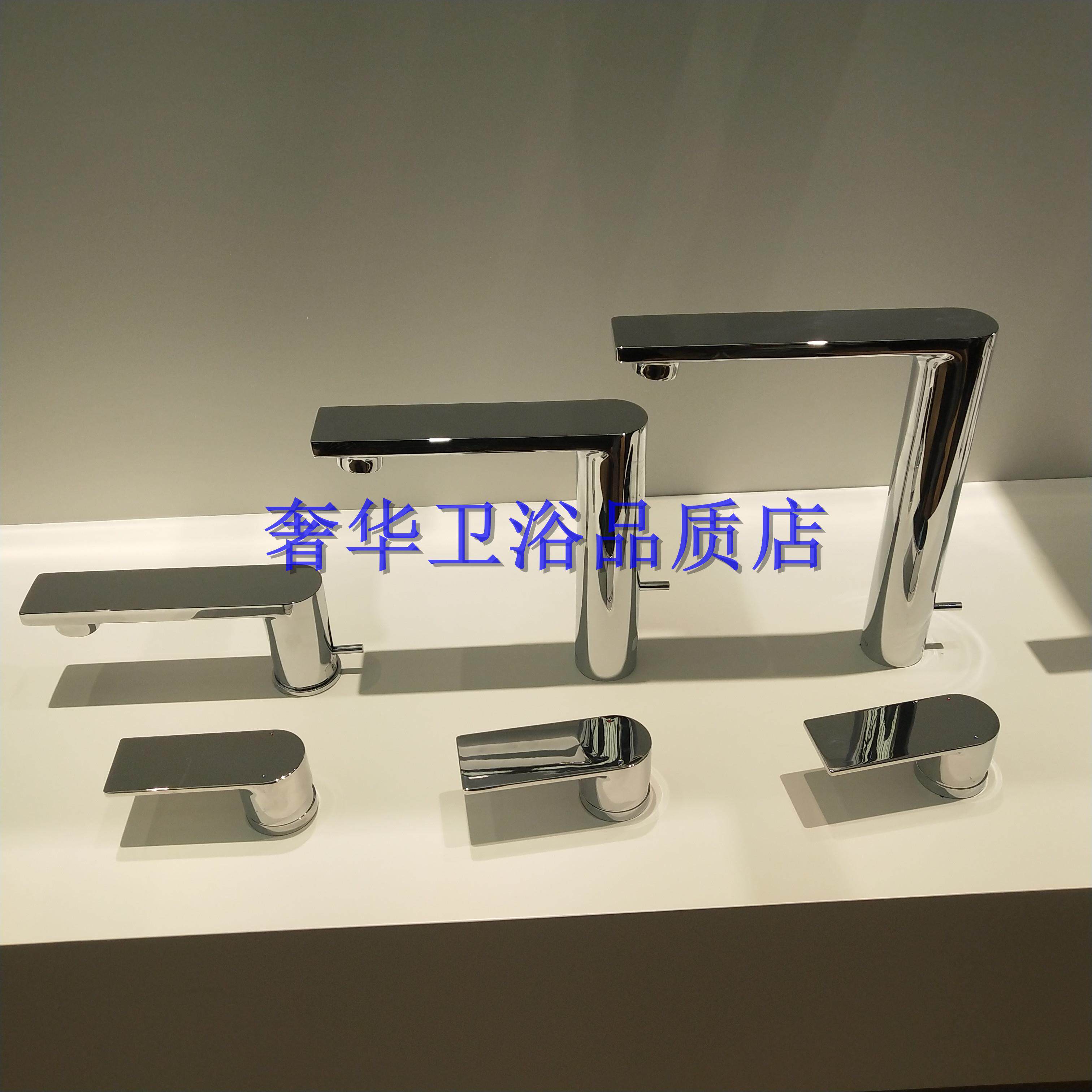 TOTO现代台盆高脚水龙头DL369-1/-2台式洗脸洗手盆用双孔冷热水嘴