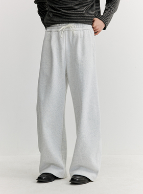 VMCL复古cleanfit廓形弯刀卫裤直筒休闲裤男运动裤26SS vermicell