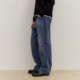VMCL复古法工蓝做旧洗水修身 vermicell 男国潮25AW 法工裤 牛仔长裤