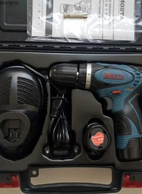 MOSTA妙达12V充电手电钻电动螺丝钻10BH电转1480A锂电池30B充电器