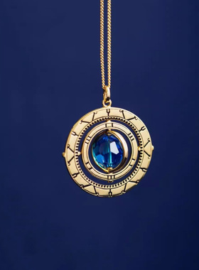 LOL 英雄联盟 双城之战 海克斯水晶 可旋转 吊坠项链生日礼物颈链