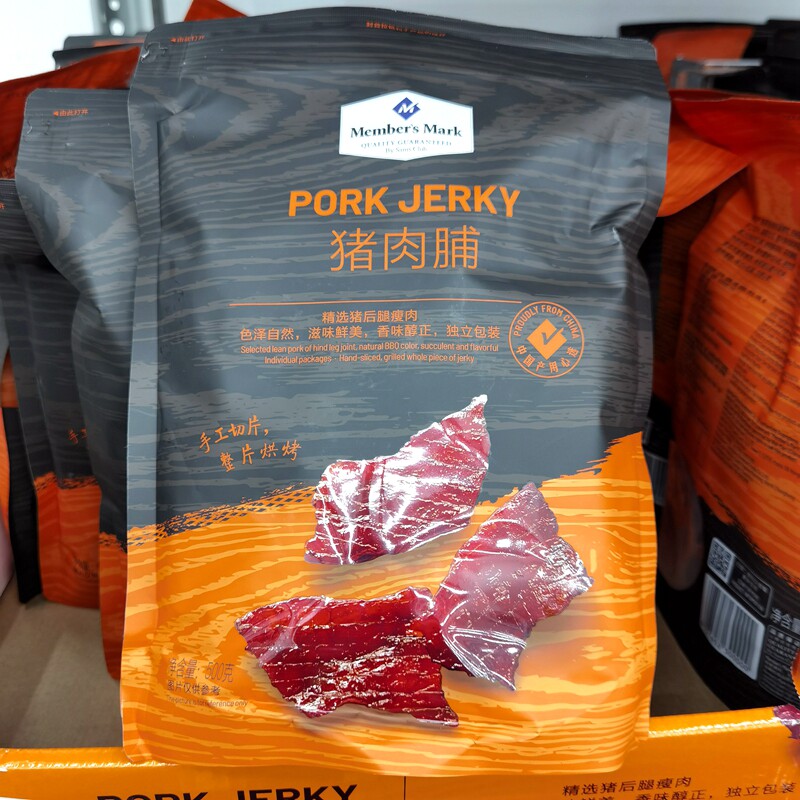 山姆袋装500g炭烤蜜汁小吃熟食
