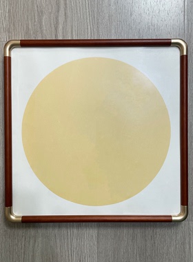 33*33内径仿铜角画框 新中式实木画框装裱国画书法字画相框挂墙