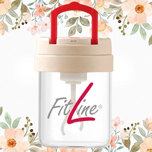 德国pm定制自动搅拌杯子玻璃杯送7号电池FitLine标250ml刻度网红