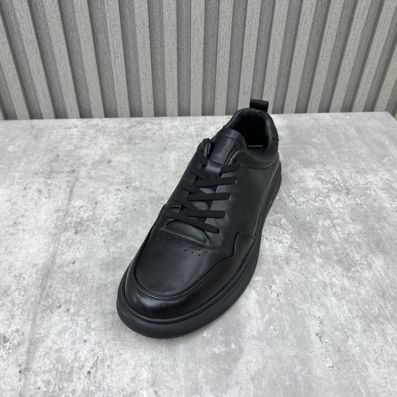 厂家处理真皮男鞋2022新款平底圆头牛皮低帮爸爸鞋高档黑色男皮鞋