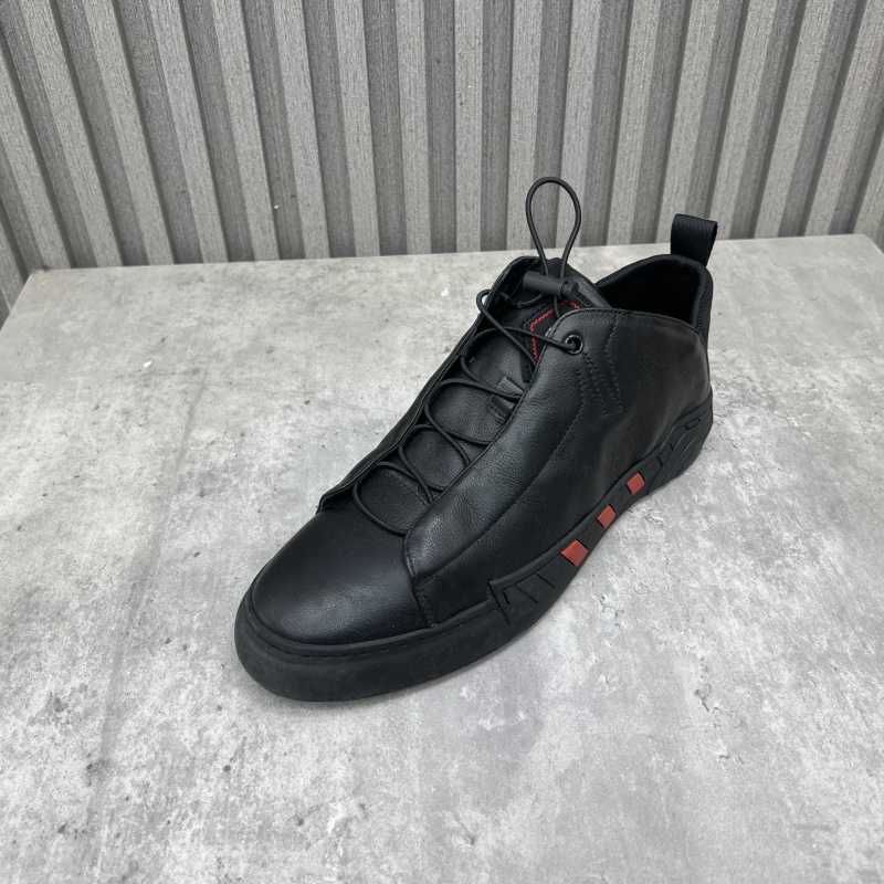 厂家处理真皮男鞋2025春季新款韩版松紧带软皮牛皮学院男板鞋单鞋