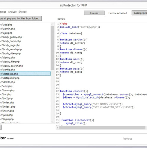 srcProtector for PHP (PHP Obfuscator) v3.95