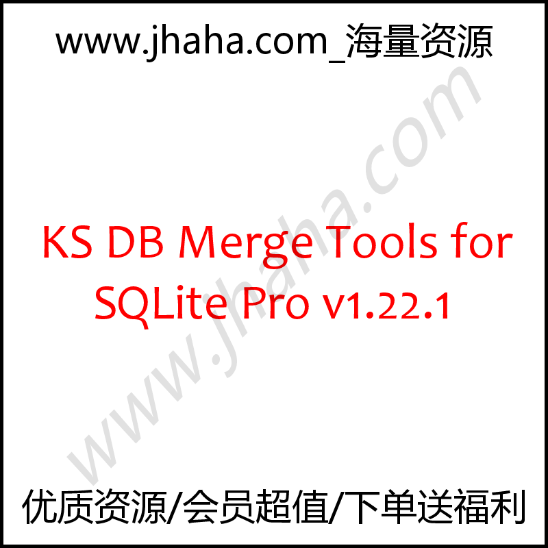 KS DB Merge Tools for SQLite Pro v1.22.1