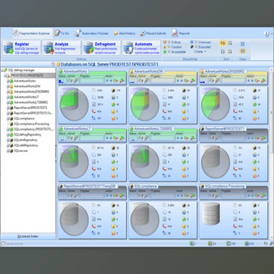 Idera SQL Defrag Manager v3.6