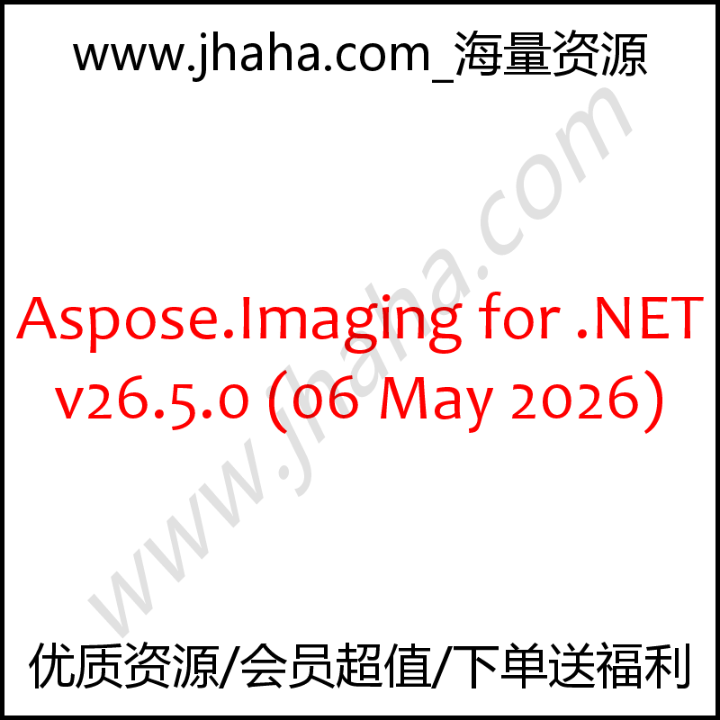 Aspose.Imaging for .NET v26.5.0