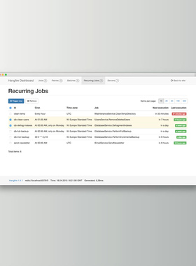 Hangfire Pro v2.3.2 Hangfire Pro Redis v3.0.2 Retail