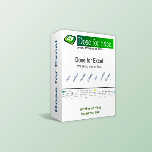 Zbrainsoft Dose for Excel v3.6.6   支持更新