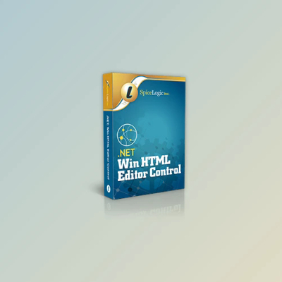 Spicelogic .NET WinForms HTML Editor Control v7.4.32