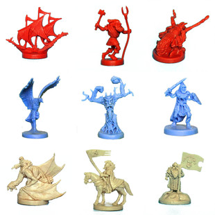 魔戒圣战第二版扩 魔幻兵人 指环王 中土勇士战争 战棋桌游模型