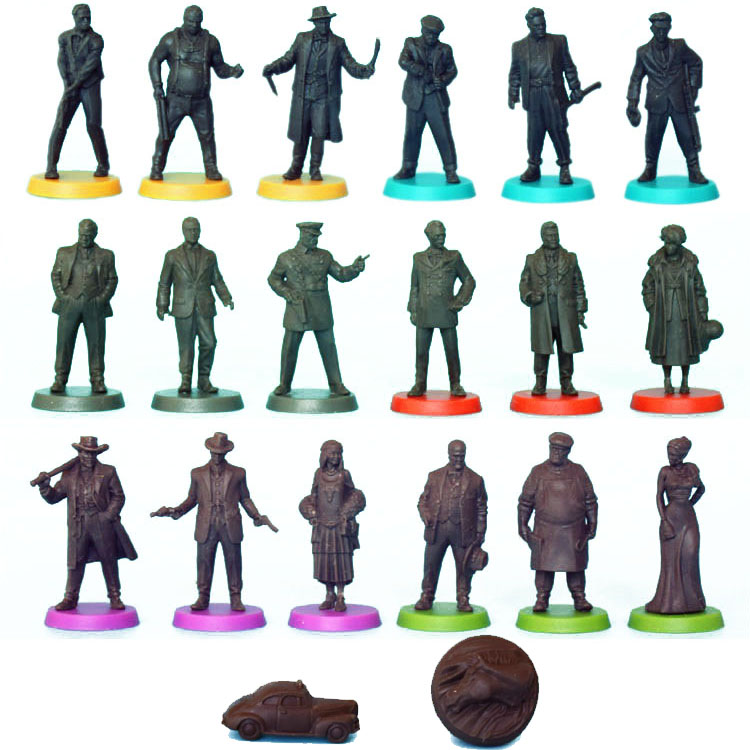 桌游棋子战棋跑团教父