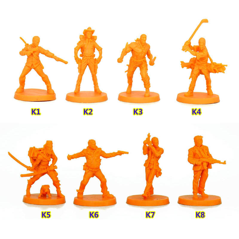 新无尽杀戮2.0第二版 末世穷途重踏尸路KS扩展英雄幸存者桌游模型