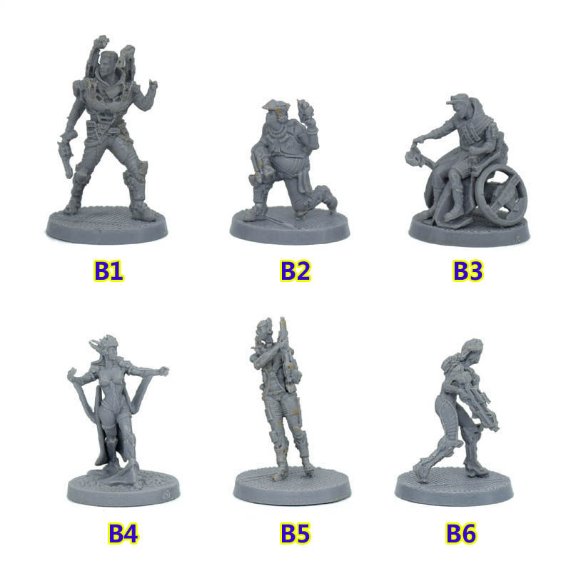 复仇 桌游模型 战棋跑团 希腊领主 异形 机甲战士 伤亡士兵
