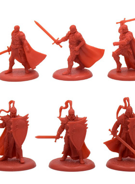 桌游模型  冰与火之歌 权力的游戏 红色