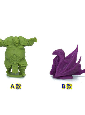 J库 桌游模型 魔幻系列 绿色怪物