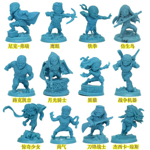 漫威联合作战KS扩展英雄桌游模型