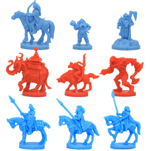桌游模型 战棋跑团 1/72兵人 魔戒圣战 中土战争 兽人精灵