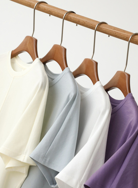 特！门店579！性价比の王 三醋酸+莱赛尔空调感短袖T恤 L41774