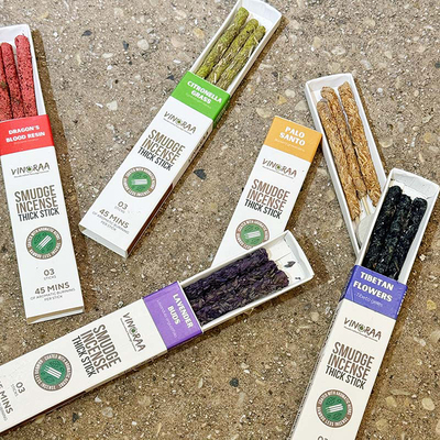 印度孟买之心vinoraa西藏花香茅龙血树线香有机slowood