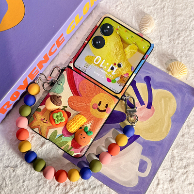 小米mixflip2新年好柿手机壳