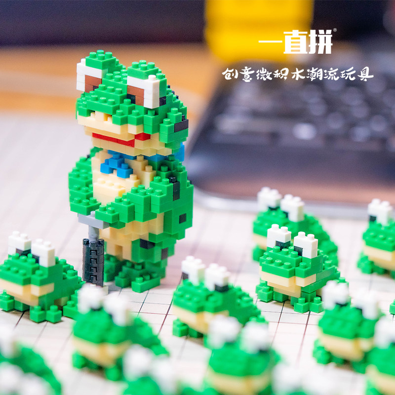 一直拼益智积木14拼搭