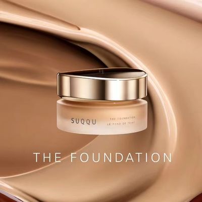 现货日本本土新款SUQQU苏酷sukuu粉霜粉底液保湿遮瑕持久110/205