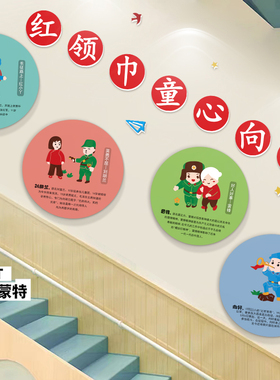 幼儿园环创环境布置爱国主题墙贴