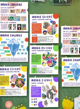 美术艺术环创室教室画室教育机构