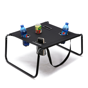瑞士航空碳钢 运动钓鱼桌 600D牛津布便携沙滩户外野餐露营折叠桌