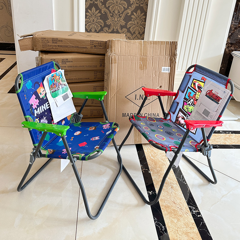 出口儿童庭院椅便携折叠草坪椅