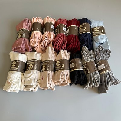 出口老美一卡4双柔软女士长筒袜