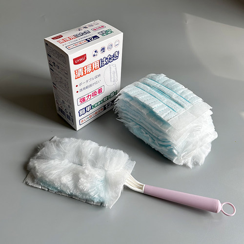 出口日本一次性静电除尘掸吸尘刷