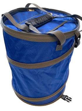 出口美国好货！17.59美金可折叠手提户外露营冰桶车载圆桶保鲜包