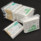 化妆卸妆掏耳朵棉棒 800支装 木棒棉签卫生双头棉球无菌棉花棒 包邮